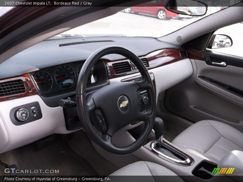 Bordeaux Red / Gray 2007 Chevrolet Impala LT