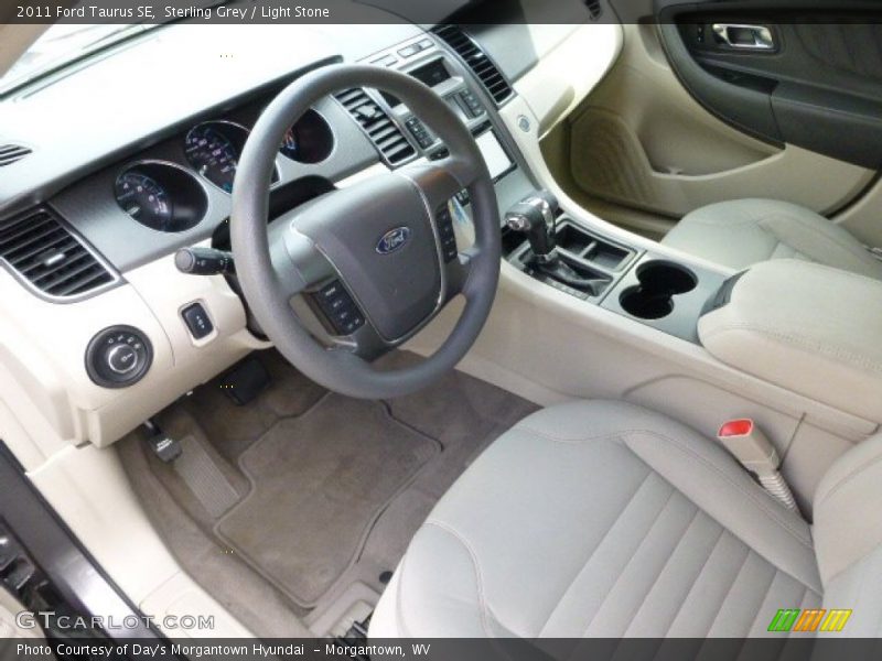 Sterling Grey / Light Stone 2011 Ford Taurus SE