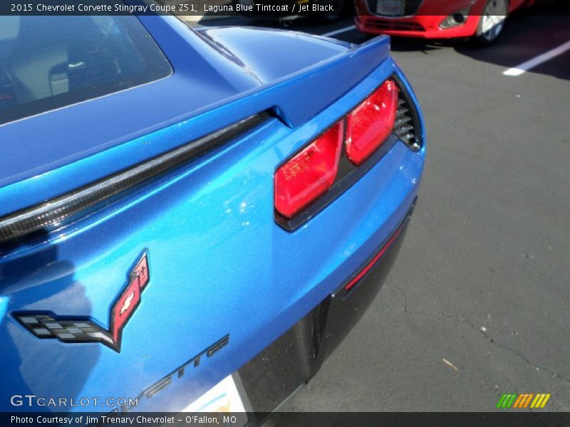Laguna Blue Tintcoat / Jet Black 2015 Chevrolet Corvette Stingray Coupe Z51
