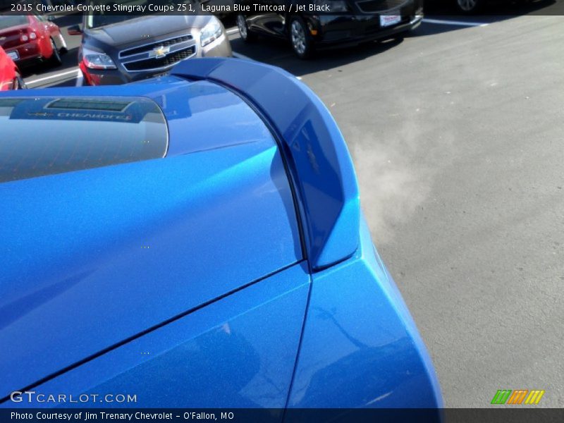 Laguna Blue Tintcoat / Jet Black 2015 Chevrolet Corvette Stingray Coupe Z51
