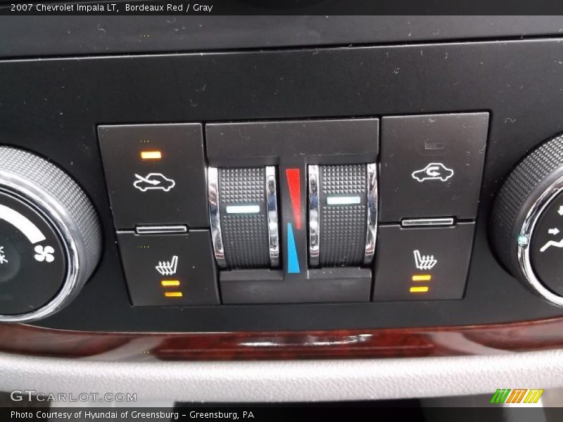 Bordeaux Red / Gray 2007 Chevrolet Impala LT