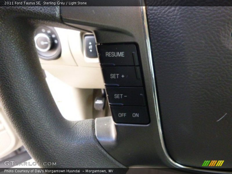 Sterling Grey / Light Stone 2011 Ford Taurus SE