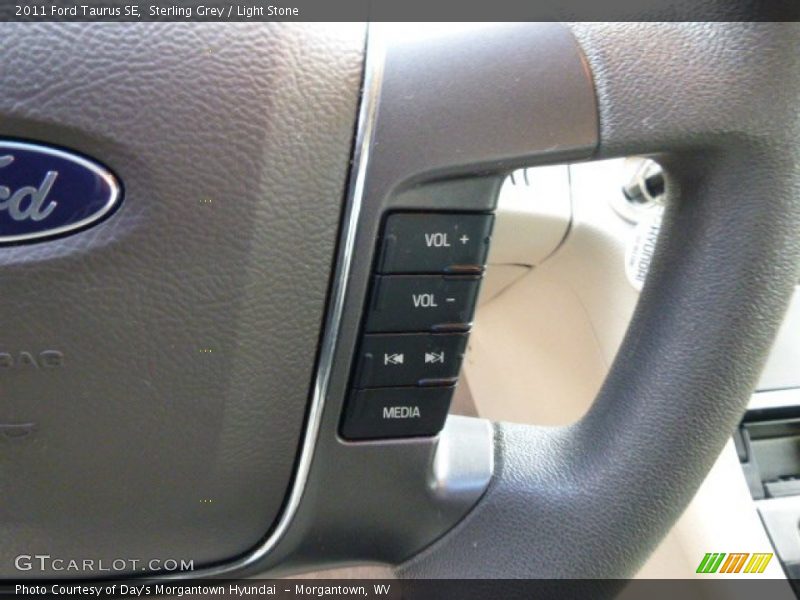 Sterling Grey / Light Stone 2011 Ford Taurus SE
