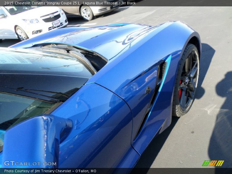 Laguna Blue Tintcoat / Jet Black 2015 Chevrolet Corvette Stingray Coupe Z51