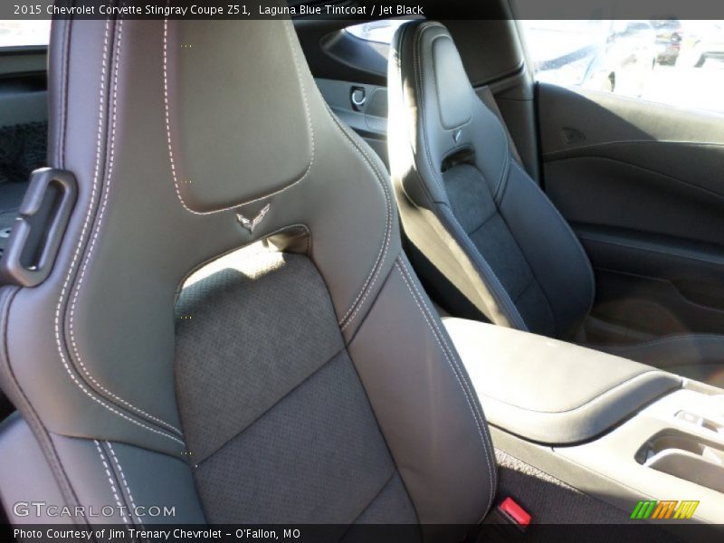 Laguna Blue Tintcoat / Jet Black 2015 Chevrolet Corvette Stingray Coupe Z51