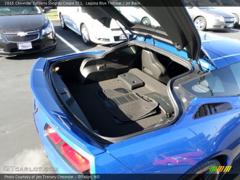 Laguna Blue Tintcoat / Jet Black 2015 Chevrolet Corvette Stingray Coupe Z51
