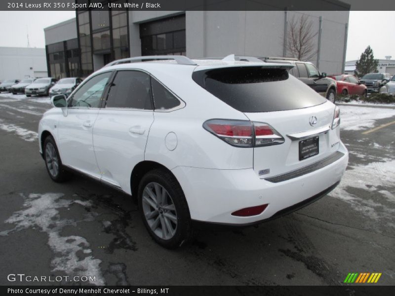 Ultra White / Black 2014 Lexus RX 350 F Sport AWD