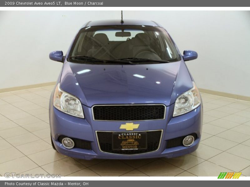 Blue Moon / Charcoal 2009 Chevrolet Aveo Aveo5 LT