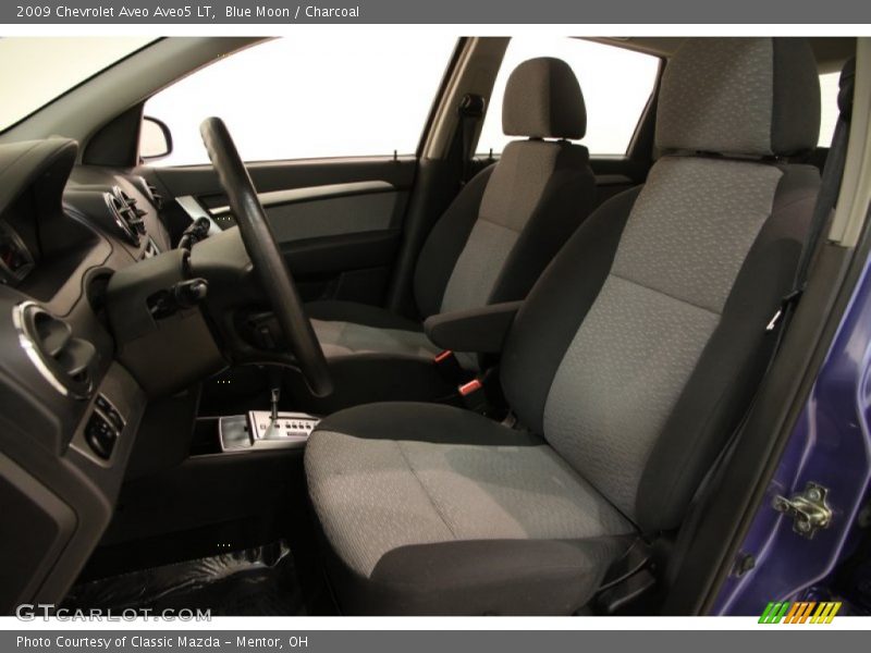 Blue Moon / Charcoal 2009 Chevrolet Aveo Aveo5 LT