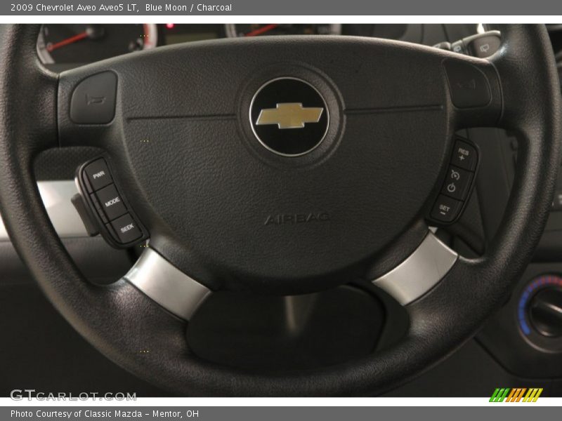 Blue Moon / Charcoal 2009 Chevrolet Aveo Aveo5 LT
