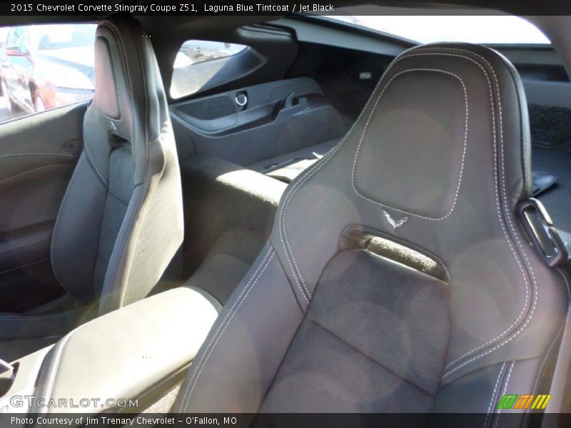 Laguna Blue Tintcoat / Jet Black 2015 Chevrolet Corvette Stingray Coupe Z51