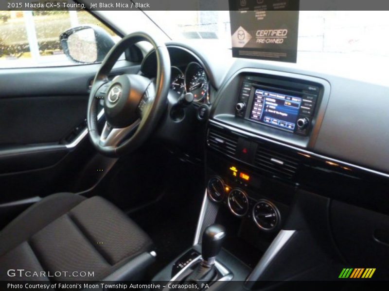 Jet Black Mica / Black 2015 Mazda CX-5 Touring