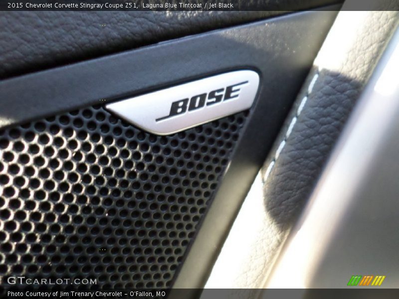 Laguna Blue Tintcoat / Jet Black 2015 Chevrolet Corvette Stingray Coupe Z51