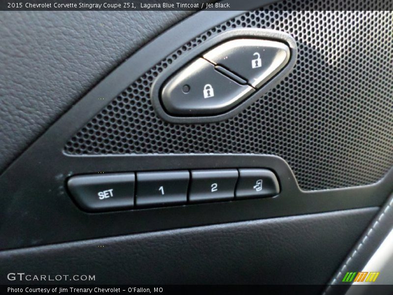 Laguna Blue Tintcoat / Jet Black 2015 Chevrolet Corvette Stingray Coupe Z51