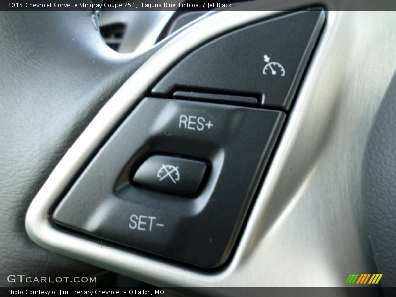 Laguna Blue Tintcoat / Jet Black 2015 Chevrolet Corvette Stingray Coupe Z51