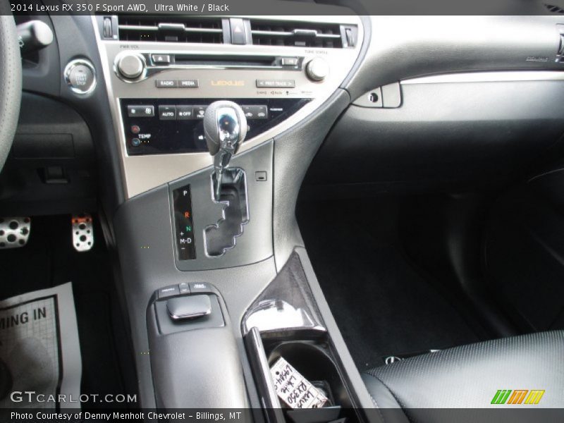 Ultra White / Black 2014 Lexus RX 350 F Sport AWD