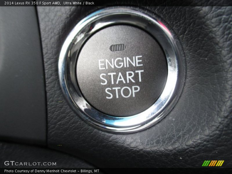 Ultra White / Black 2014 Lexus RX 350 F Sport AWD