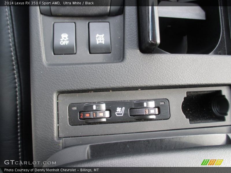 Ultra White / Black 2014 Lexus RX 350 F Sport AWD