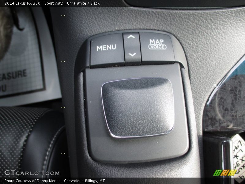 Ultra White / Black 2014 Lexus RX 350 F Sport AWD