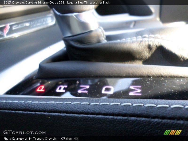 Laguna Blue Tintcoat / Jet Black 2015 Chevrolet Corvette Stingray Coupe Z51