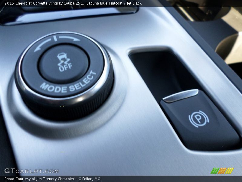 Laguna Blue Tintcoat / Jet Black 2015 Chevrolet Corvette Stingray Coupe Z51
