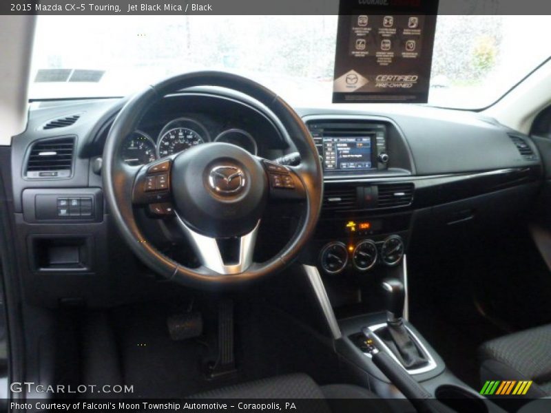 Jet Black Mica / Black 2015 Mazda CX-5 Touring