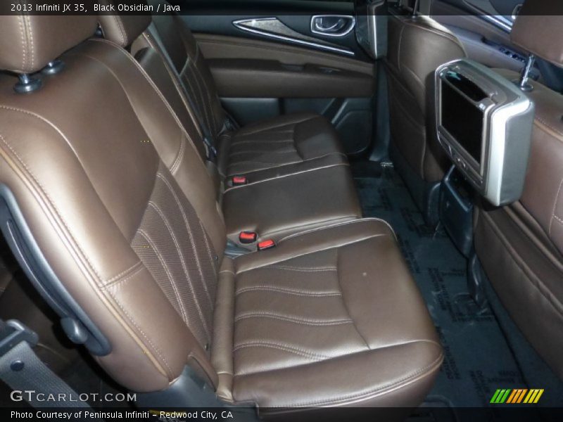 Rear Seat of 2013 JX 35