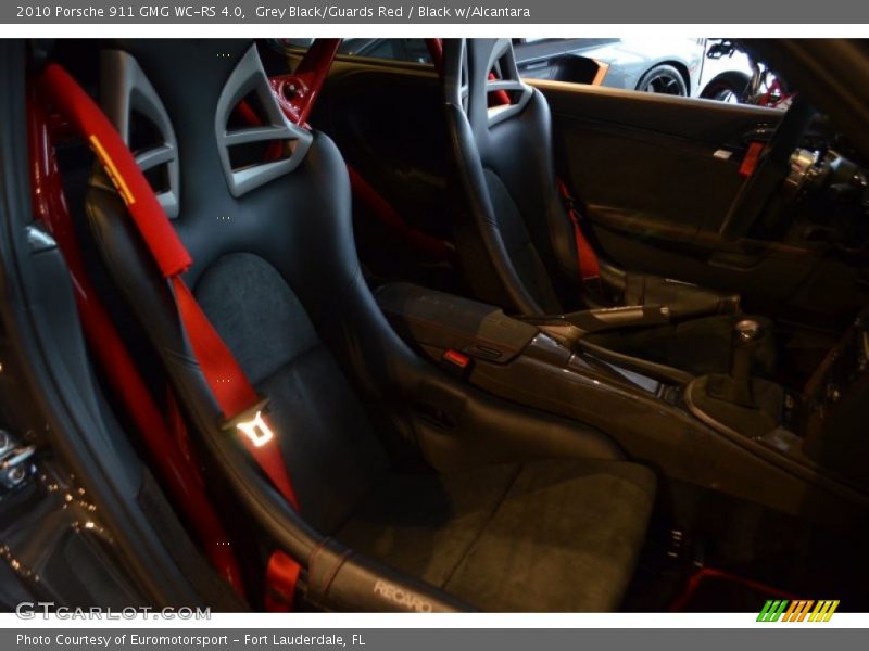 Grey Black/Guards Red / Black w/Alcantara 2010 Porsche 911 GMG WC-RS 4.0