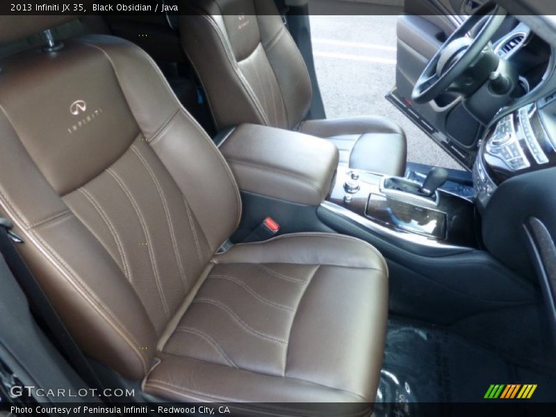 Front Seat of 2013 JX 35