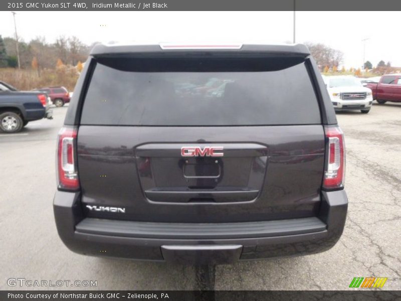 Iridium Metallic / Jet Black 2015 GMC Yukon SLT 4WD