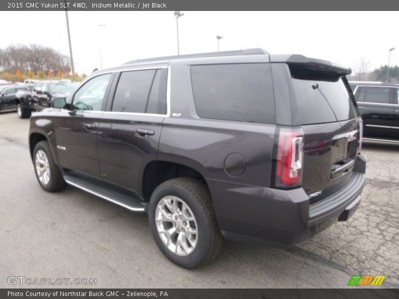 Iridium Metallic / Jet Black 2015 GMC Yukon SLT 4WD