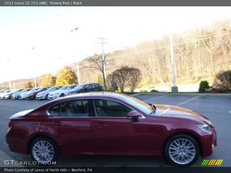 Riviera Red / Black 2013 Lexus GS 350 AWD