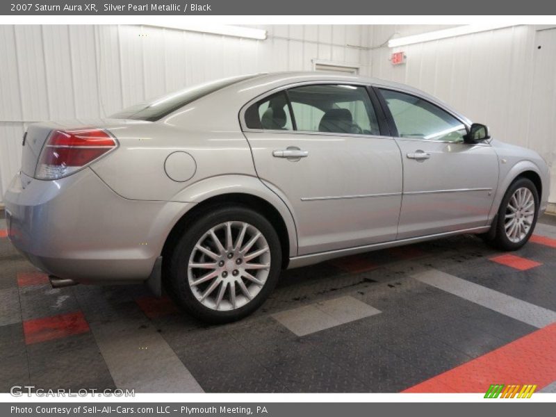 Silver Pearl Metallic / Black 2007 Saturn Aura XR