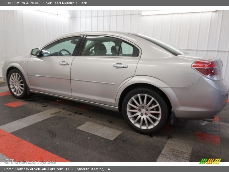 Silver Pearl Metallic / Black 2007 Saturn Aura XR