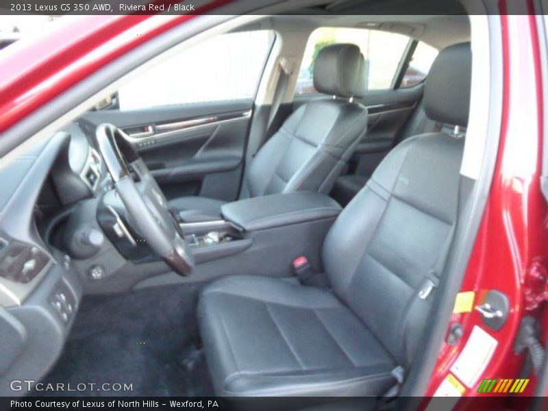 Riviera Red / Black 2013 Lexus GS 350 AWD