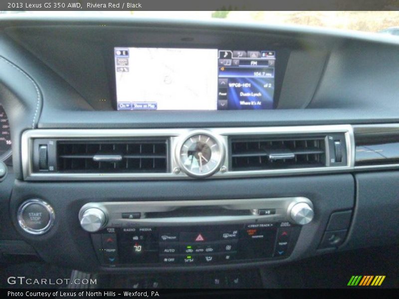 Riviera Red / Black 2013 Lexus GS 350 AWD