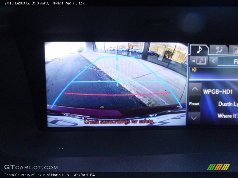 Riviera Red / Black 2013 Lexus GS 350 AWD