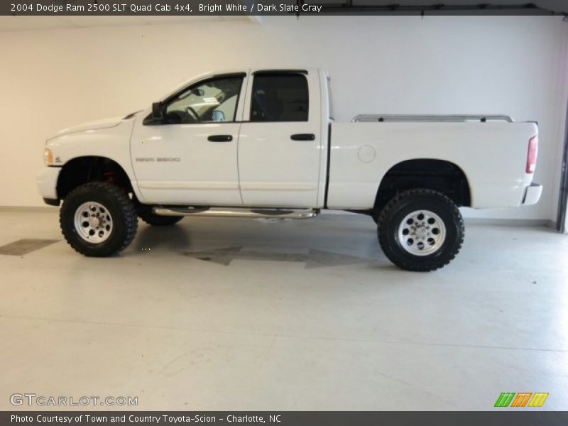 Bright White / Dark Slate Gray 2004 Dodge Ram 2500 SLT Quad Cab 4x4