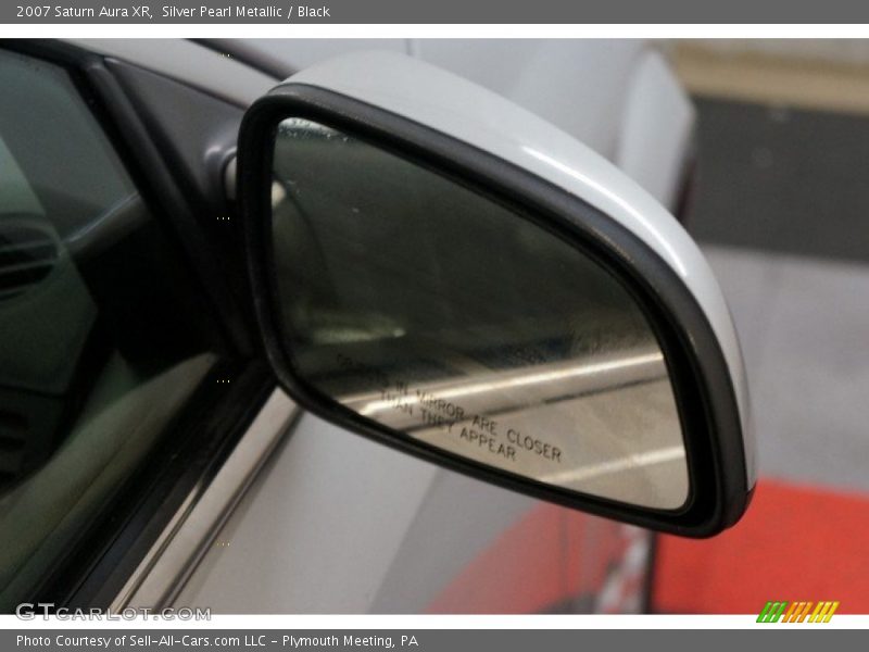 Silver Pearl Metallic / Black 2007 Saturn Aura XR