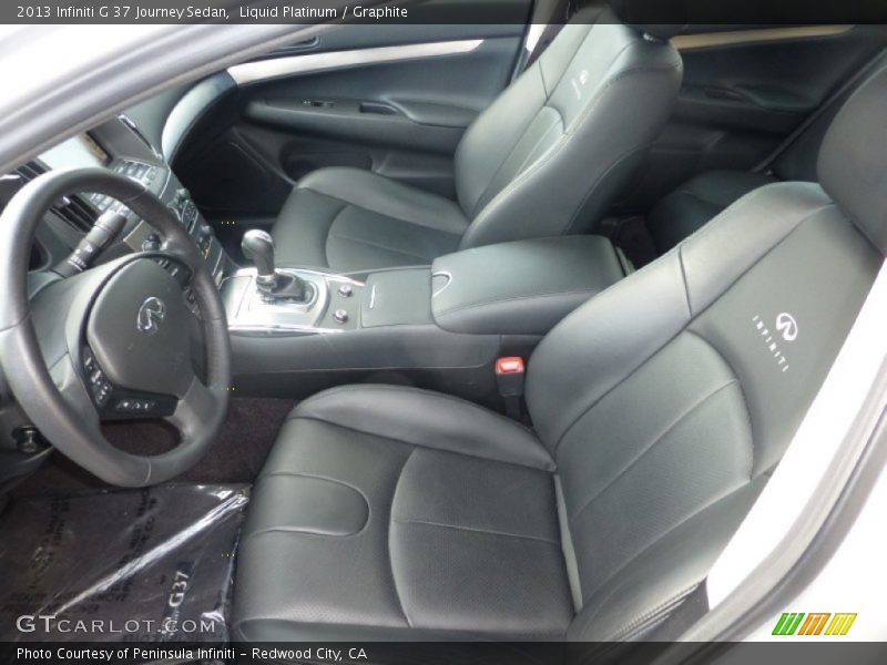 Liquid Platinum / Graphite 2013 Infiniti G 37 Journey Sedan