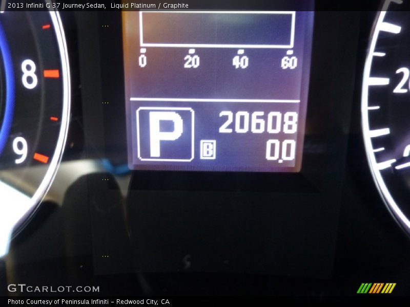 Liquid Platinum / Graphite 2013 Infiniti G 37 Journey Sedan