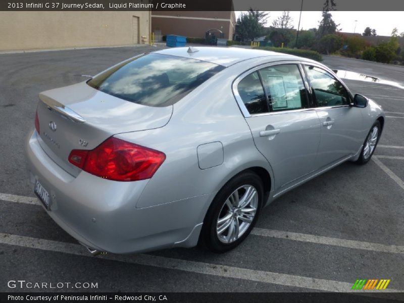 Liquid Platinum / Graphite 2013 Infiniti G 37 Journey Sedan