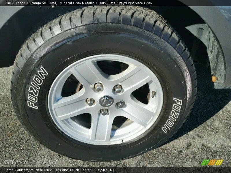 Mineral Gray Metallic / Dark Slate Gray/Light Slate Gray 2007 Dodge Durango SXT 4x4