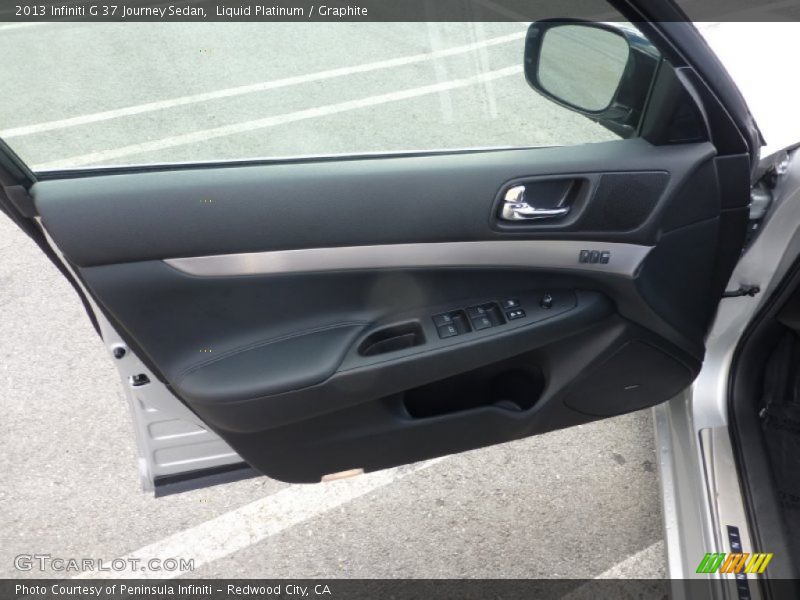 Liquid Platinum / Graphite 2013 Infiniti G 37 Journey Sedan