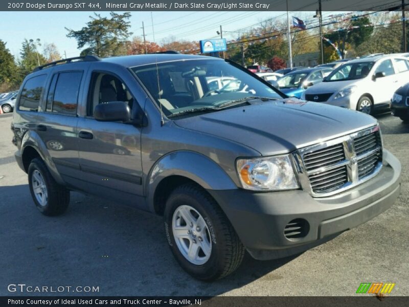 Mineral Gray Metallic / Dark Slate Gray/Light Slate Gray 2007 Dodge Durango SXT 4x4