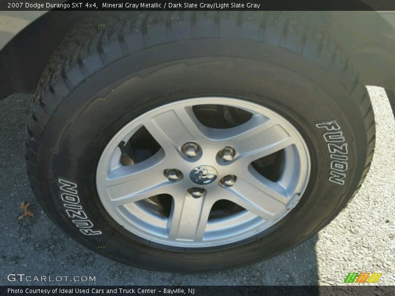 Mineral Gray Metallic / Dark Slate Gray/Light Slate Gray 2007 Dodge Durango SXT 4x4