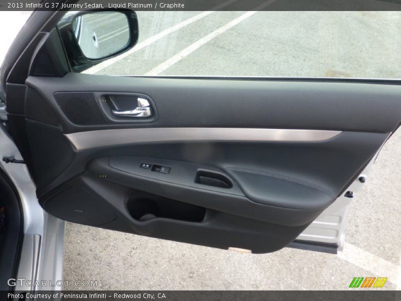 Liquid Platinum / Graphite 2013 Infiniti G 37 Journey Sedan