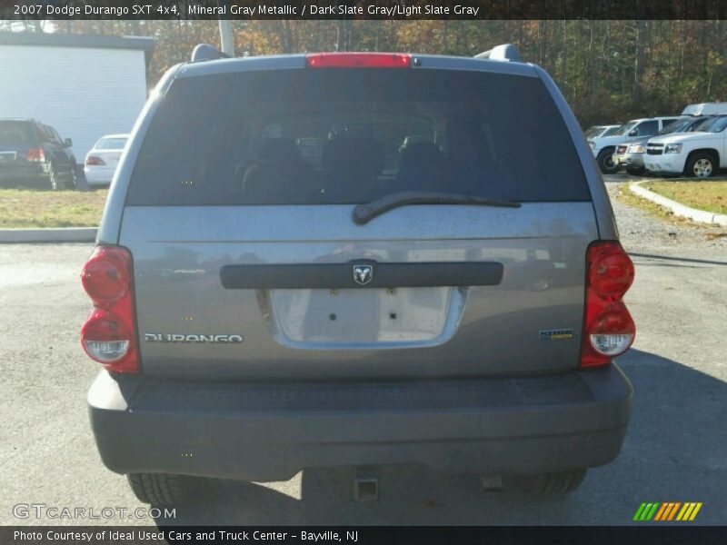 Mineral Gray Metallic / Dark Slate Gray/Light Slate Gray 2007 Dodge Durango SXT 4x4