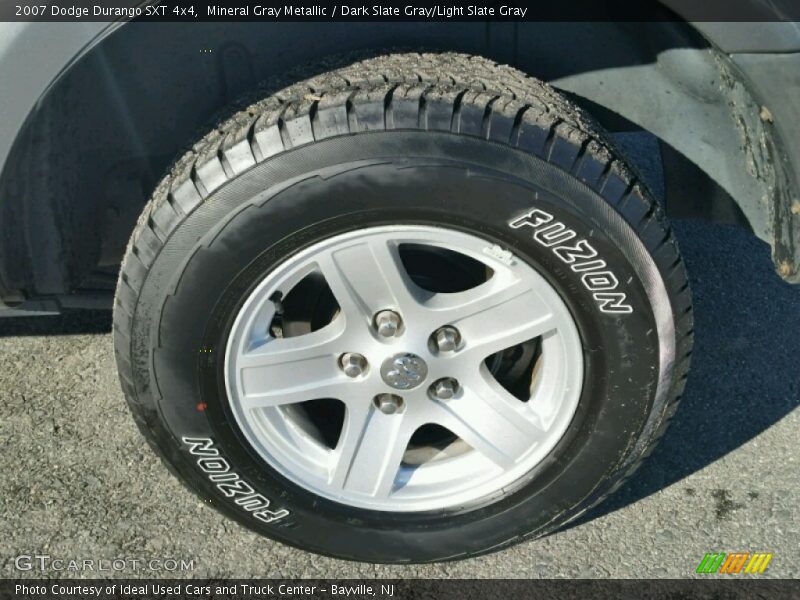 Mineral Gray Metallic / Dark Slate Gray/Light Slate Gray 2007 Dodge Durango SXT 4x4