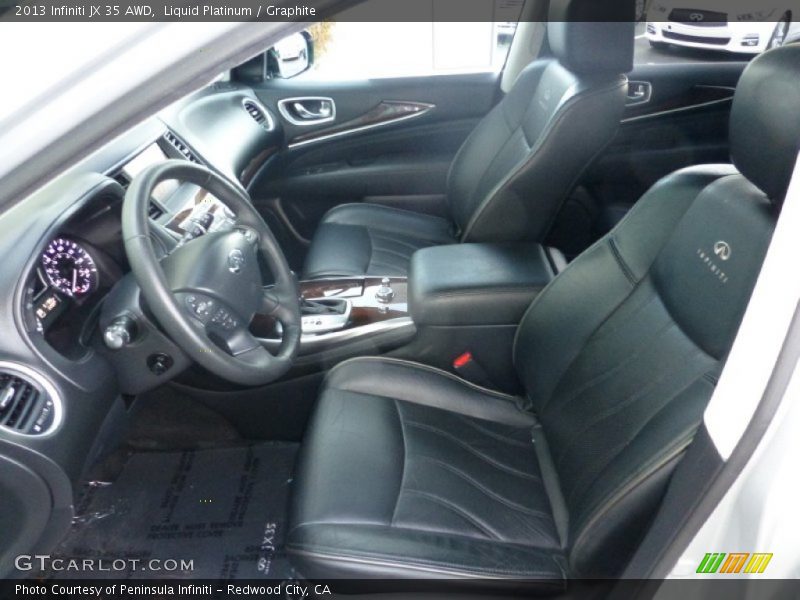 Liquid Platinum / Graphite 2013 Infiniti JX 35 AWD
